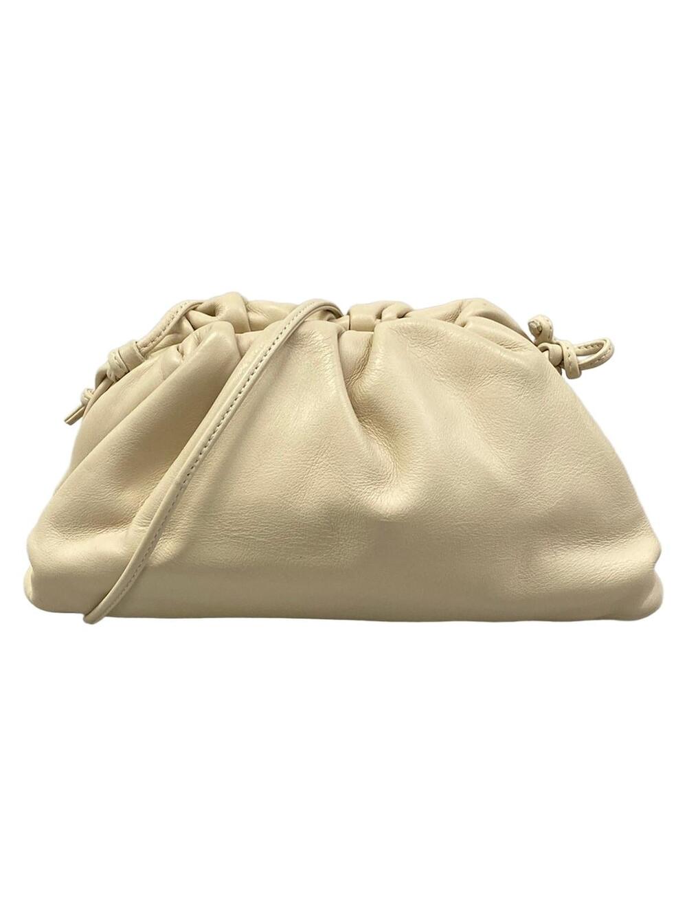 Bottega Veneta The Pouch Cream Leather #330430B98B